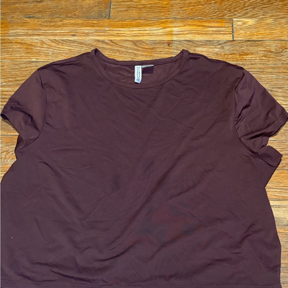 H&M Divided Chocolate Brown Top